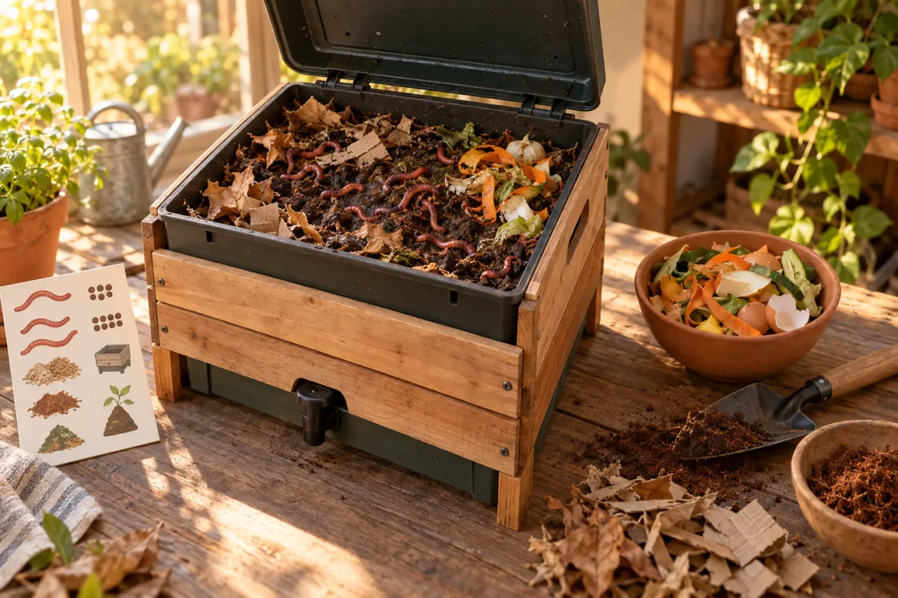 Vers de compost : quelles espèces choisir, quelle quantité et quel démarrage ?