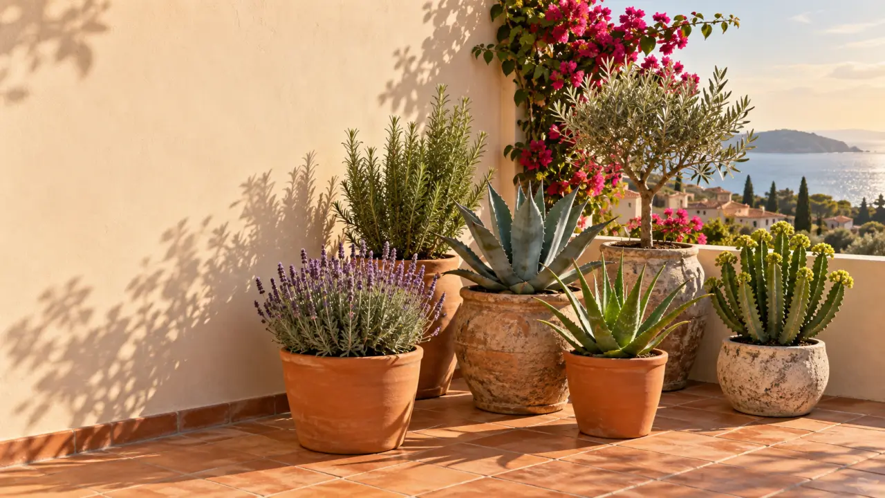Balcon plein soleil : 7 plantes ultra-résistantes pour une terrasse sans arrosage