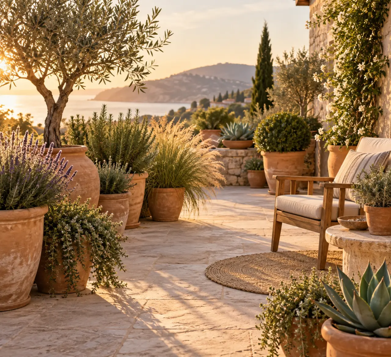 Les plantes d’extérieur pour terrasse créent du volume sans alourdir l’entretien