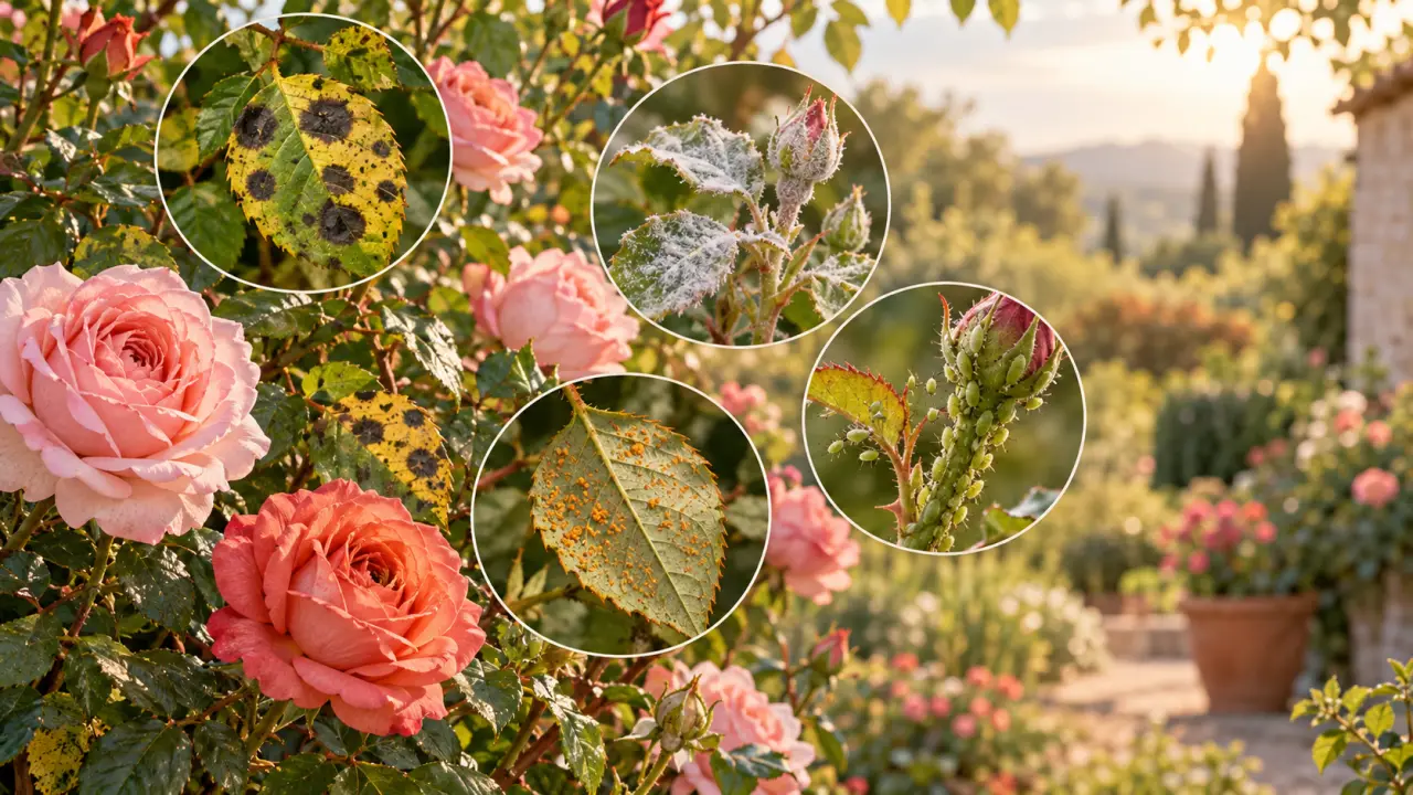 Maladies des rosiers en photos : 4 signes pour choisir le bon traitement