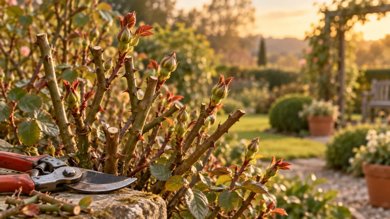 Taille des rosiers buissons : les bourgeons donnent le signal, pas le calendrier